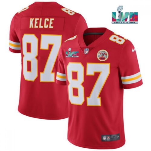 686200488ff4f_1 Men's Kansas City Chiefs #87 Travis Kelce Red Super Bowl LVII Patch Vapor Untouchable Limited Stitched Jersey