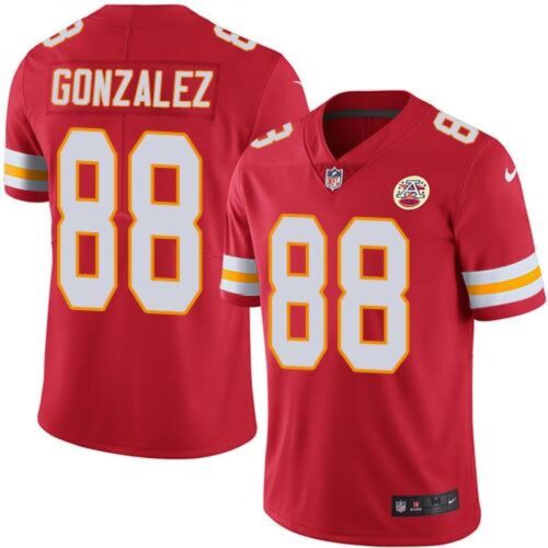 6862004c72e9e_1 Chiefs #88 Tony Gonzalez Red Men's Stitched NFL Limited Rush Jersey