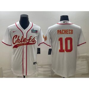 6862009b808bf_1 Men's Kansas City Chiefs #10 Isiah Pacheco White With Super Bowl LVII Patch Cool Base Stitched Baseball Jersey