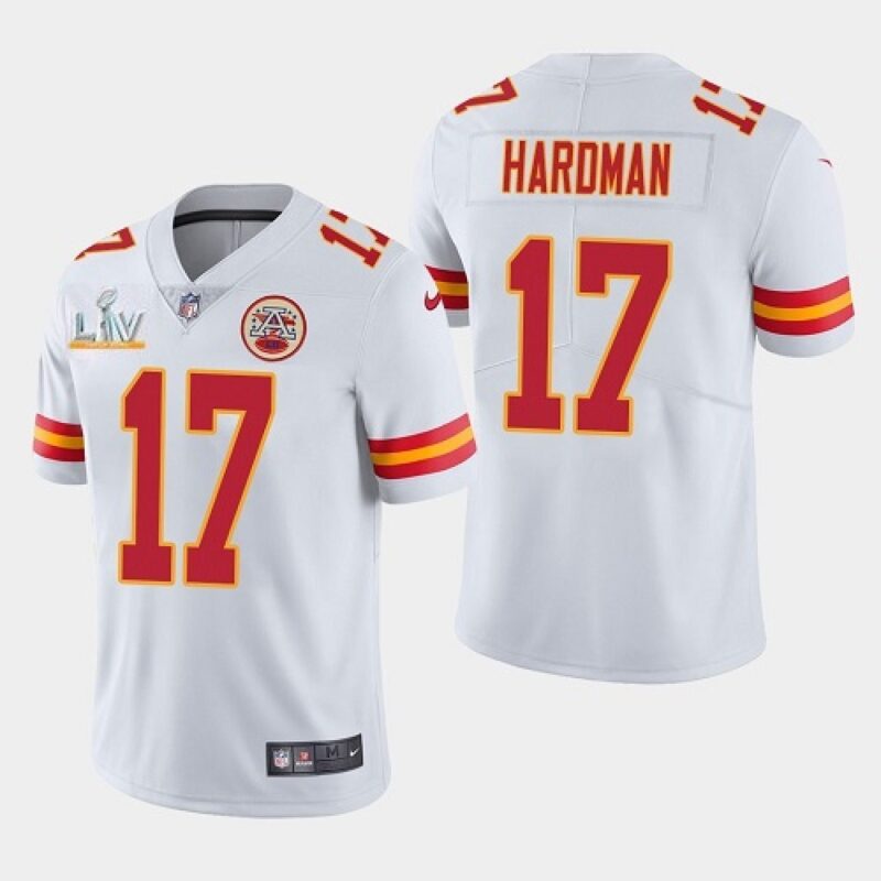 686200cf43d36_1 Men's Kansas City Chiefs #17 Mecole Hardman White 2021 Super Bowl LV Stitched NFL Jersey
