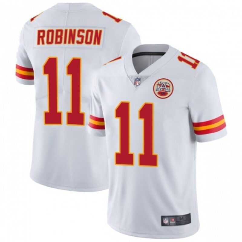 6862015134411_1 Men's Kansas City Chiefs #11 Demarcus Robinson White Vapor Untouchable Limited Stitched NFL Jersey