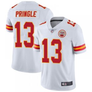 6862015c8f17c_1 Men's Kansas City Chiefs #13 Byron Pringle White Vapor Untouchable Limited Stitched Jersey