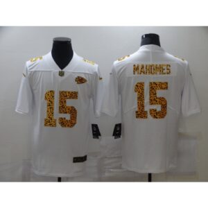 6862017d8cfbe_1 Men's Kansas City Chiefs #15 Patrick Mahomes 2020 White Leopard Print Fashion Limited Stitched Jersey