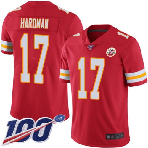 6862019ec20de_1 Men's Kansas City Chiefs #17 Mecole Hardman Red 2019 100th Season Vapor Untouchable Limited Stitched NFL Jersey