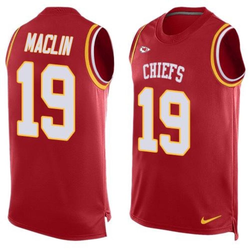 686201aca4498_1 Chiefs #19 Jeremy Maclin Red Team Color Men's Stitched NFL Limited Tank Top Jersey