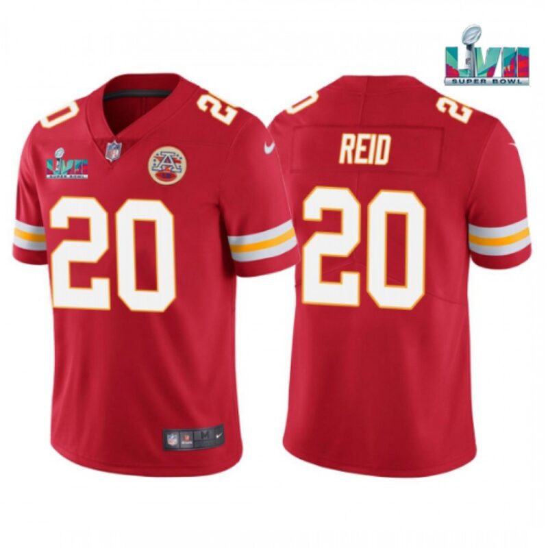 686201cddc77d_1 Men's Kansas City Chiefs #20 Justin Reid Red Super Bowl LVII Patch Vapor Untouchable Limited Stitched Jersey
