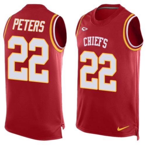 686201f3dbe4f_1 Chiefs #22 Marcus Peters Red Team Color Men's Stitched NFL Limited Tank Top Jersey
