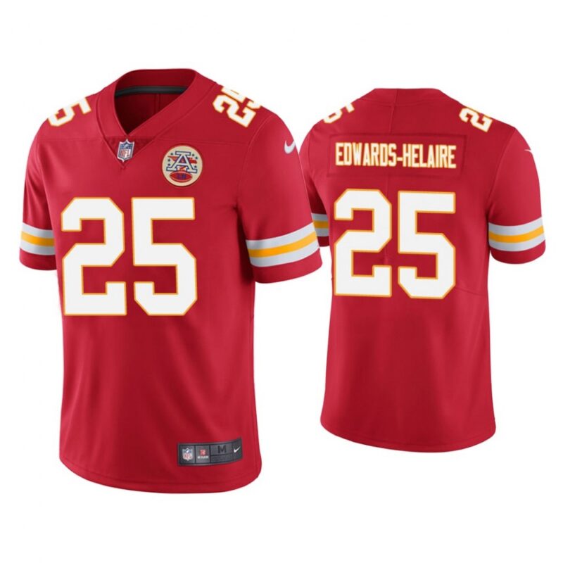 68620202cd55c_1 Men's Kansas City Chiefs #25 Clyde Edwards-Helaire Red Vapor Untouchable Limited Stitched Jersey
