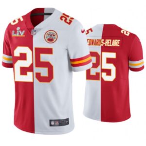 68620213923f2_1 Men's Kansas City Chiefs #25 Clyde Edwards-Helaire Red/White 2021 Super Bowl LV Vapor Limited Stitched NFL Jersey