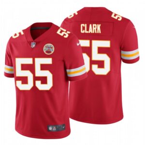686202a7e76ce_1 Men's Kansas City Chiefs #55 Frank Clark Red Vapor Untouchable Limited Stitched NFL Jersey