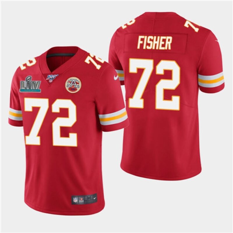 686202fb17957_1 Men's Kansas City Chiefs #72 Eric Fisher Red Super Bowl LIV With 100th Season Patch Vapor Untouchable Limited Stitched NFL Jersey