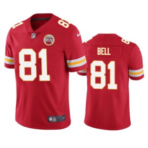 68620311483ac_1 Men's Kansas City Chiefs #81 Blake Bell Red Vapor Untouchable Limited Stitched Jersey