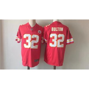 68620318e0efe_1 Men's Kansas City Chiefs #32 Nick Bolton Red 2023 F.U.S.E. Vapor Untouchable Limited Stitched Jersey