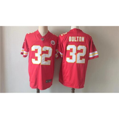 68620318e0efe_1 Men's Kansas City Chiefs #32 Nick Bolton Red 2023 F.U.S.E. Vapor Untouchable Limited Stitched Jersey