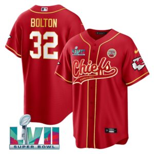 68620348259bd_1 Men's Kansas City Chiefs #32 Nick Bolton Red Super Bowl LVII Patch Cool Bae Stitched Baseball Jersey