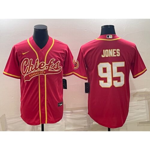 6862036fb9b23_1 Men's Kansas City Chiefs #95 Chris Jones Red With Patch Cool Base Stitched Baseball Jersey