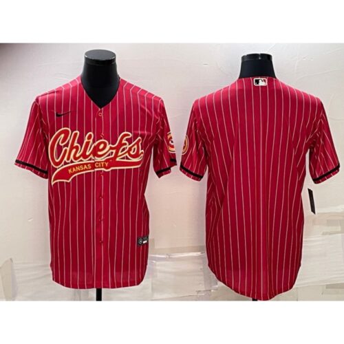 6862038eabf86_1 Men's Kansas City Chiefs Blank Red With Patch Cool Base Stitched Baseball Jersey