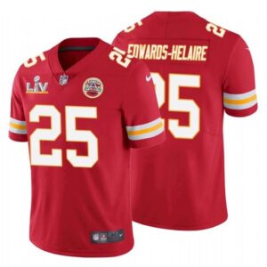 686203c272c20_1 Men's Kansas City Chiefs #25 Clyde Edwards-Helaire Red 2021 Super Bowl LV Stitched NFL Jersey