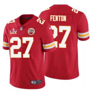 686203ca3b06b_1 Men's Kansas City Chiefs #27 Rashad Fenton Red 2021 Super Bowl LV Stitched NFL Jersey