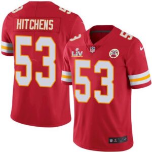 686203e5e3246_1 Men's Kansas City Chiefs #53 Anthony Hitchens Red 2021 Super Bowl LV Stitched NFL Jersey
