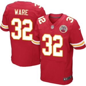 686204233c0f0_1 Chiefs #32 Spencer Ware Red Team Color Men's Stitched NFL Elite Jersey