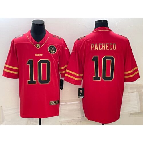 6862046600f7d_1 Men's Kansas City Chiefs #10 Isiah Pacheco Red Gold Vapor Untouchable Limited Stitched Jersey