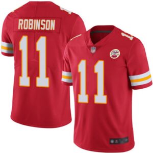 68620471d89b7_1 Men's Kansas City Chiefs #11 Demarcus Robinson Red Vapor Untouchable Limited Stitched NFL Jersey