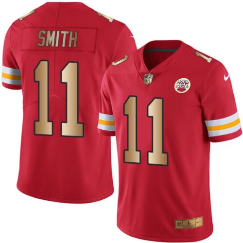 68620479d6765_1 Chiefs #11 Alex Smith Red Men's Stitched NFL Limited Gold Rush Jersey