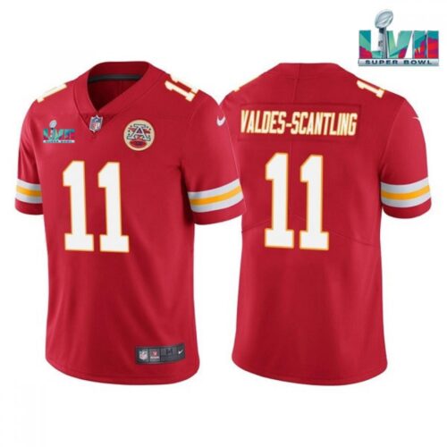 686204829e5ee_1 Men's Kansas City Chiefs #11 Marquez Valdes-Scantling Red Super Bowl LVII Patch Vapor Untouchable Limited Stitched Jersey