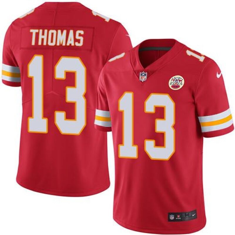 68620491c4939_1 Chiefs #13 De'Anthony Thomas Red Men's Stitched NFL Limited Rush Jersey