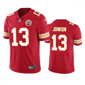 6862049964bcb_1 Men's Kansas City Chiefs #13 Nazeeh Johnson Red Vapor Untouchable Limited Stitched Football Jersey
