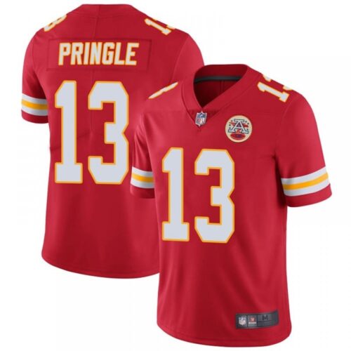 6862049d01c75_1 Men's Kansas City Chiefs #13 Byron Pringle Red Vapor Untouchable Limited Stitched Jersey