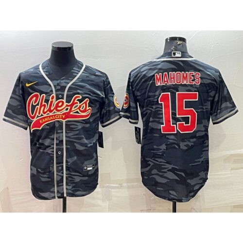 686204f62fb3a_1 Men's Kansas City Chiefs Blank #15 Patrick Mahomes Grey/Navy Camo With Patch Cool Base Stitched Baseball Jersey