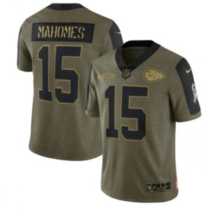 6862054a2d487_1 Men's Kansas City Chiefs #15 Patrick Mahomes 2021 Olive Salute To Service Limited Stitched Jersey