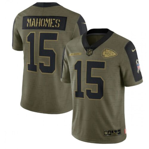 6862054a2d487_1 Men's Kansas City Chiefs #15 Patrick Mahomes 2021 Olive Salute To Service Limited Stitched Jersey