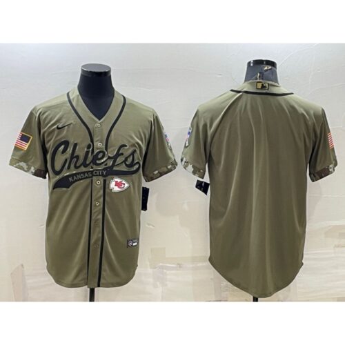 68620584c2632_1 Men's Kansas City Chiefs Blank Olive Salute to Service Cool Base Stitched Baseball Jersey