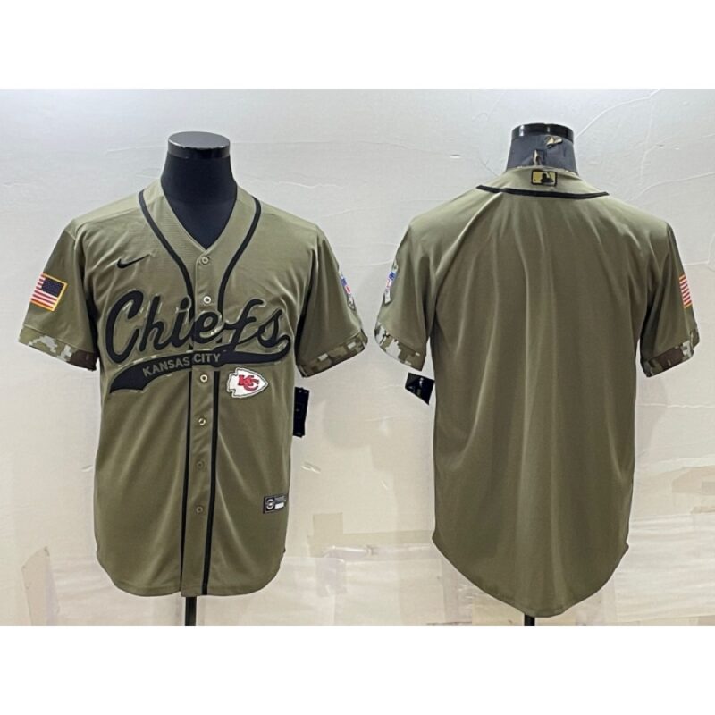 68620584c2632_1 Men's Kansas City Chiefs Blank Olive Salute to Service Cool Base Stitched Baseball Jersey