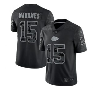 686205d11a4f6_1 Men's Kansas City Chiefs #15 Patrick Mahomes Black Reflective Limited Stitched Football Jersey