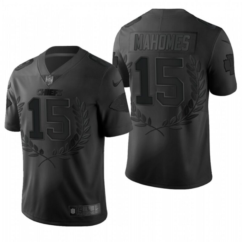 686205f2b65b2_1 Men's Kansas City Chiefs #15 Patrick Mahomes Black Special Edition Limited Stitched Jersey