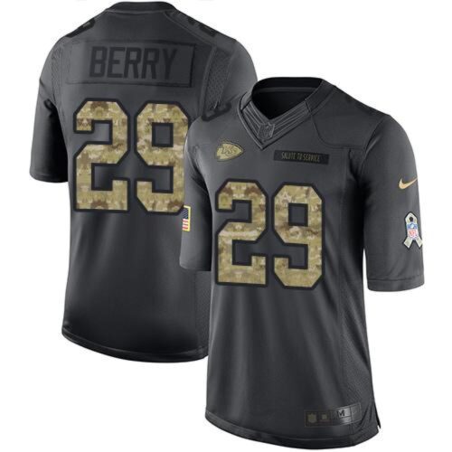 686206107b967_1 Chiefs #29 Eric Berry Black Men's Stitched NFL Limited 2016 Salute to Service Jersey