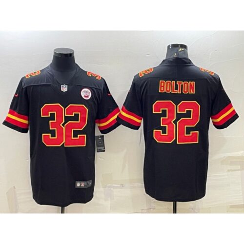 6862062a3a5ac_1 Men's Kansas City Chiefs #32 Nick Bolton Black Vapor Untouchable Limited Stitched Football Jersey
