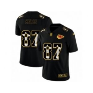 6862064e7c298_1 Men's Kansas City Chiefs #87 Travis Kelce 2020 Black Jesus Faith Edition Limited Stitched Jersey