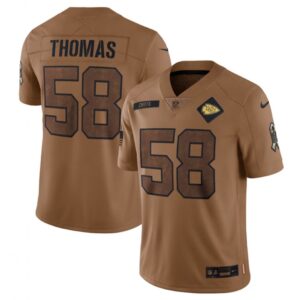 686206acc6a74_1 Men's Kansas City Chiefs #58 Derrick Thomas 2023 Brown Salute To Service Limited Stitched Jersey
