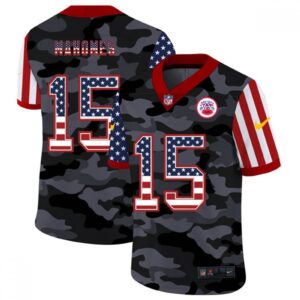 686206c020e84_1 Men's Kansas City Chiefs #15 Patrick Mahomes Camo USA Flag Limited Stitched Jersey