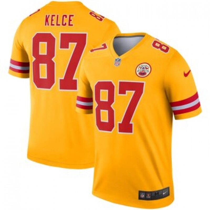 686206f2d5f2e_1 Men's Kansas City Chiefs #87 Travis Kelce Gold Inverted Legend Jersey