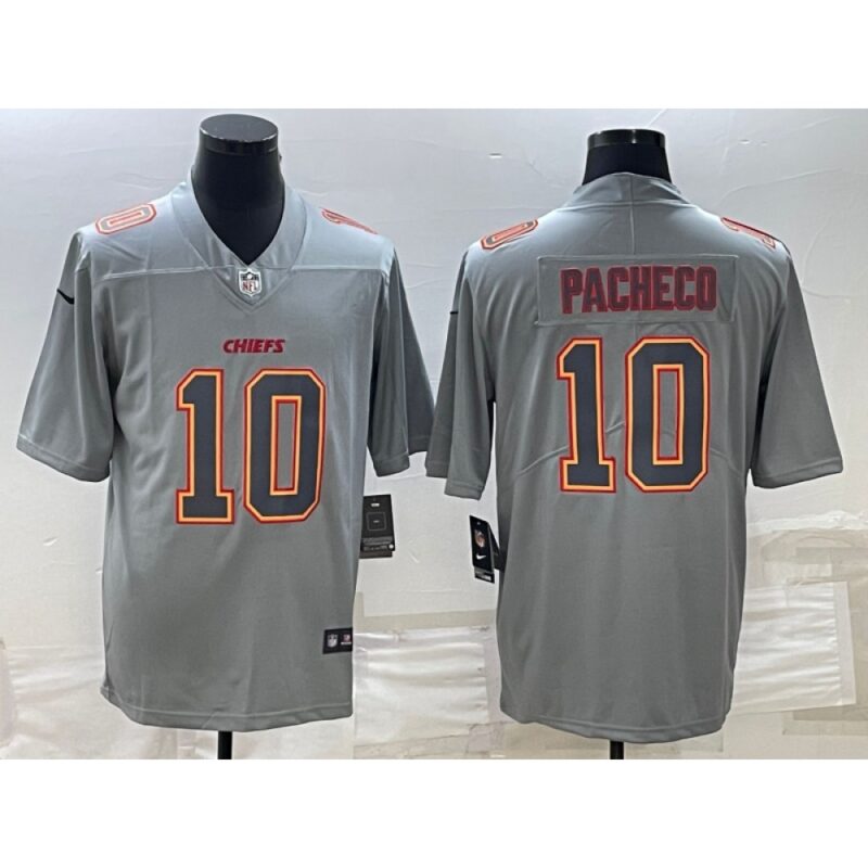 686206f9a8d7b_1 Men's Kansas City Chiefs #10 Isiah Pacheco Gray Atmosphere Fashion Stitched Jersey