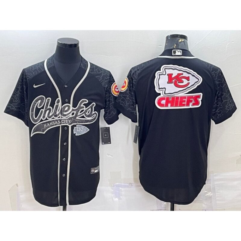 686207dd0653a_1 Men's Kansas City Chiefs Black Reflective Team Big Logo With Patch Cool Base Stitched Baseball Jersey