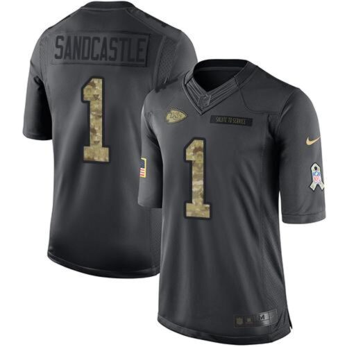 68620841acd4b_1 Chiefs #1 Leon Sandcastle Black Men's Stitched NFL Limited 2016 Salute to Service Jersey
