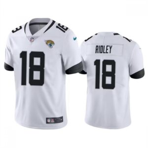 6862089ec55f0_1 Men's Jacksonville Jaguars #18 Calvin Ridley White Vapor Untouchable Limited Stitched Jersey
