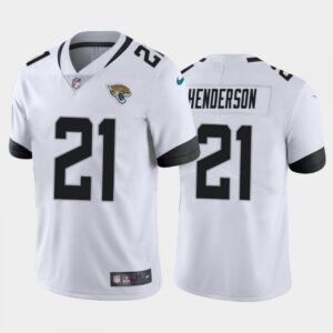 686208b394876_1 Men's Jacksonville Jaguars #21 CJ Henderson White Vapor Untouchable Limited Stitched Jersey